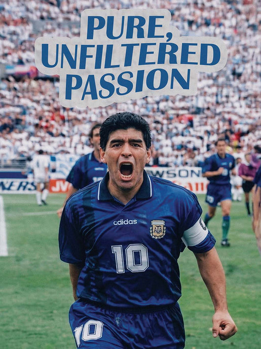 PURE, UNFILTERED PASSION